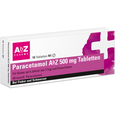 Paracetamol AbZ 500&nbsp;mg Tabletten