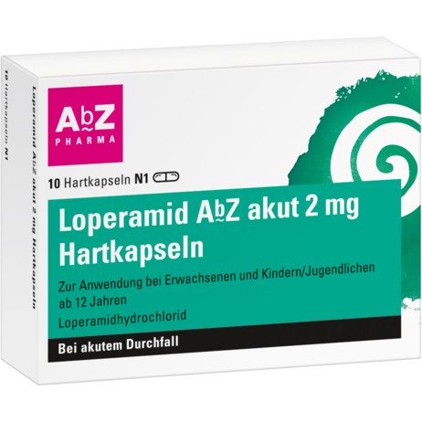 Loperamid AbZ akut 2&nbsp;mg Hartkapseln