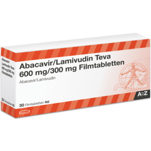 Abacavir/Lamivudin Teva 600 mg/300 mg Filmtabletten