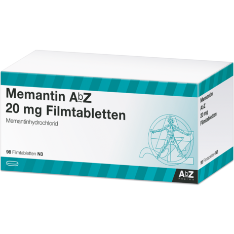 Memantin AbZ 20 mg Filmtabletten