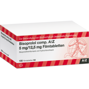 Bisoprolol comp. AbZ 5 mg/12,5 mg Filmtabletten