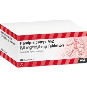 Ramipril comp. AbZ 2,5 mg/12,5 mg Tabletten