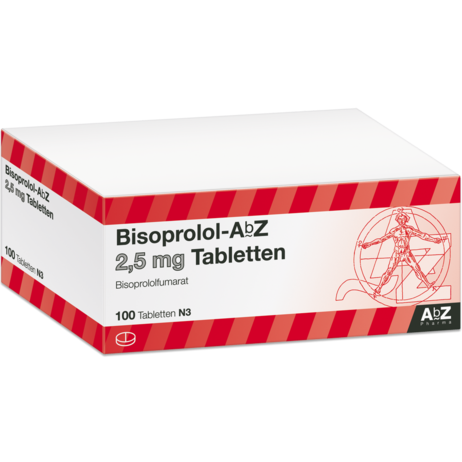 Bisoprolol AbZ 2,5&nbsp;mg Tabletten