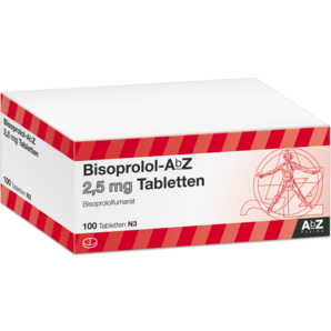 Bisoprolol AbZ 2,5 mg Tabletten