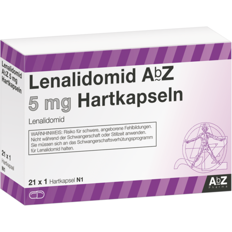 Lenalidomid AbZ 5&nbsp;mg Hartkapseln