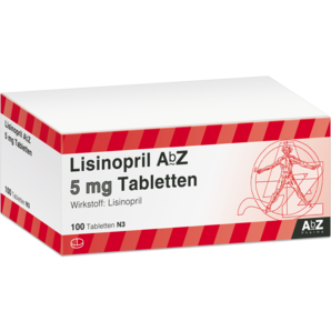 Lisinopril AbZ 5 mg Tabletten