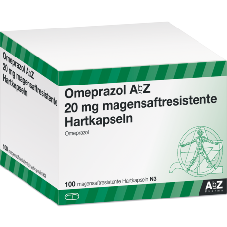 Omeprazol AbZ 20&nbsp;mg magensaftresistente Hartkapseln