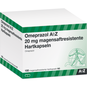 Omeprazol AbZ 20 mg magensaftresistente Hartkapseln