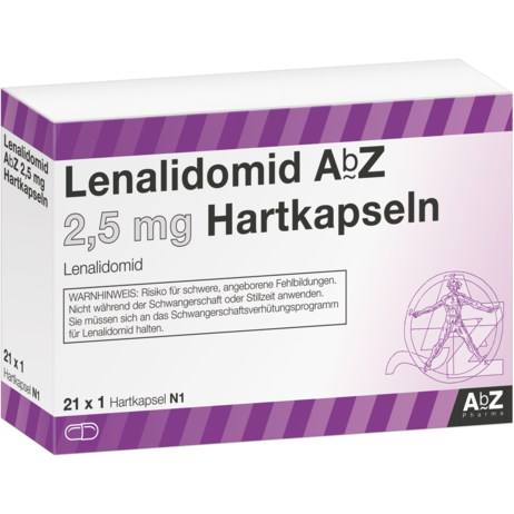 Lenalidomid AbZ 2,5&nbsp;mg Hartkapseln