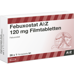 Febuxostat AbZ 120 mg Filmtabletten