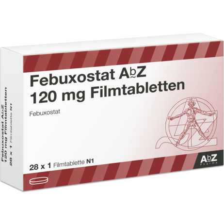 Febuxostat AbZ 120&nbsp;mg Filmtabletten