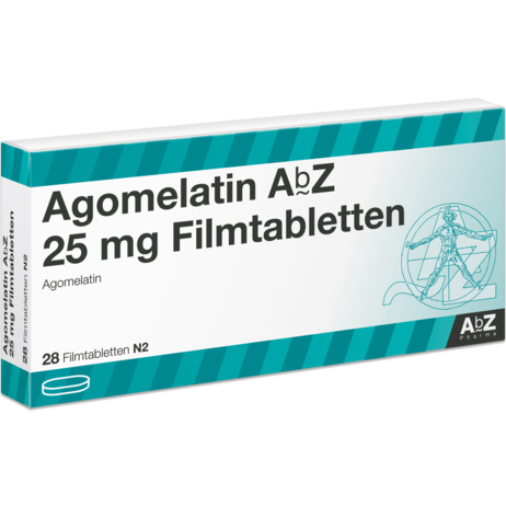 Agomelatin AbZ 25&nbsp;mg Filmtabletten