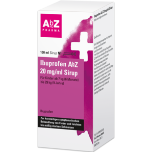 Ibuprofen AbZ 20 mg/ml Sirup