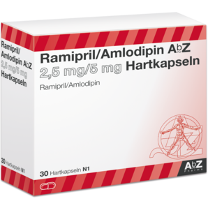Ramipril/Amlodipin AbZ 2,5 mg/5 mg Hartkapseln