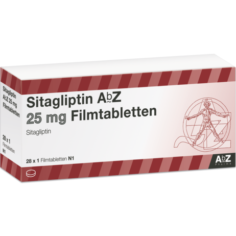 Sitagliptin AbZ 25&nbsp;mg Filmtabletten