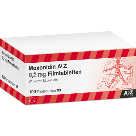 Moxonidin AbZ 0,2&nbsp;mg Filmtabletten