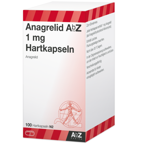 Anagrelid AbZ 1&nbsp;mg Hartkapseln