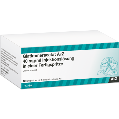 Glatirameracetat AbZ 40&nbsp;mg/ml Injektionslösung in einer Fertigspritze