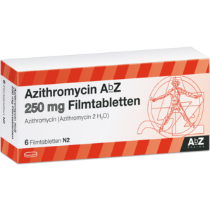 Azithromycin AbZ 250 mg Filmtabletten