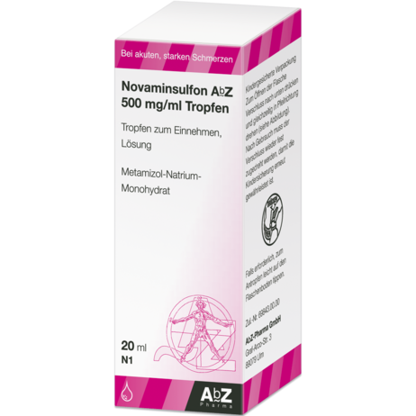 Novaminsulfon AbZ 500&nbsp;mg/ml Tropfen