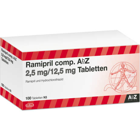 Ramipril comp. AbZ 2,5&nbsp;mg/12,5&nbsp;mg Tabletten
