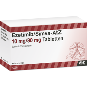 Ezetimib/Simva-AbZ 10 mg/80 mg Tabletten