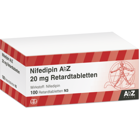 Nifedipin AbZ 20&nbsp;mg Retardtabletten