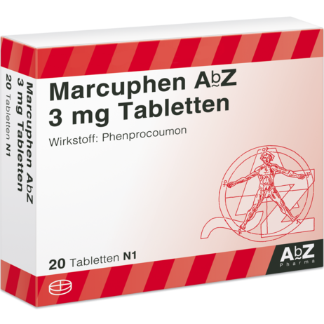 Marcuphen AbZ 3&nbsp;mg Tabletten