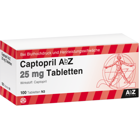 Captopril AbZ 25&nbsp;mg Tabletten