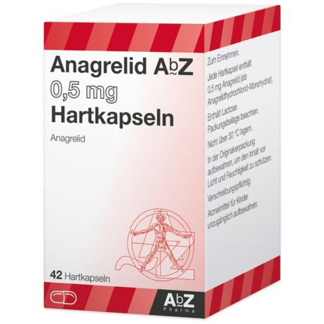 Anagrelid AbZ 0,5&nbsp;mg Hartkapseln