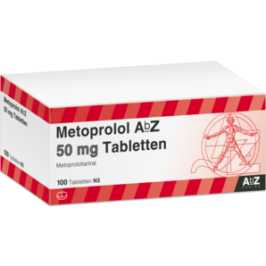 Metoprolol AbZ 50 mg Tabletten