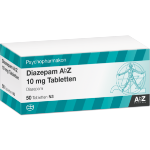 Diazepam AbZ 10 mg Tabletten