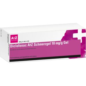 Diclofenac AbZ Schmerzgel 10 mg/g Gel