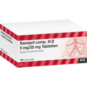 Ramipril comp. AbZ 5 mg/25 mg Tabletten