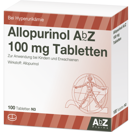 Allopurinol AbZ 100&nbsp;mg Tabletten