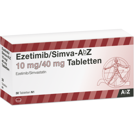 Ezetimib/Simva-AbZ 10&nbsp;mg/40&nbsp;mg Tabletten