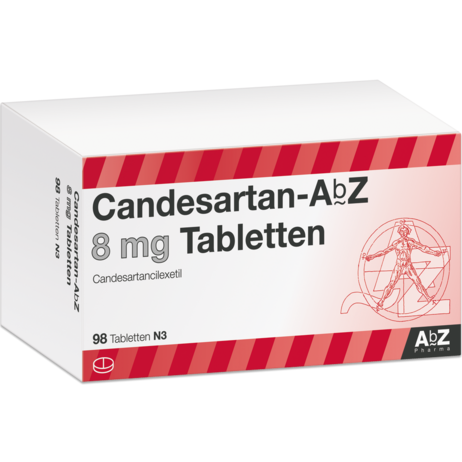 Candesartan-AbZ 8&nbsp;mg Tabletten
