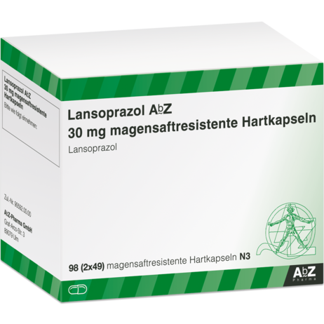 Lansoprazol AbZ 30&nbsp;mg magensaftresistente Hartkapseln