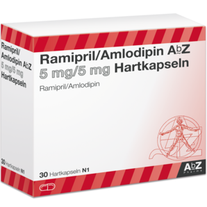 Ramipril/Amlodipin AbZ 5 mg/5 mg Hartkapseln