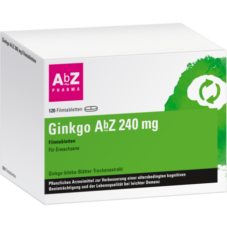 Ginkgo AbZ 240&nbsp;mg Filmtabletten