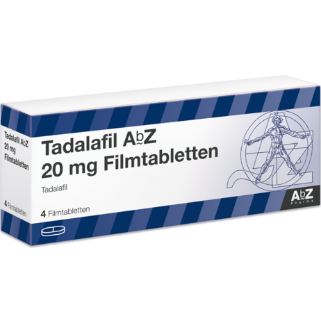 Tadalafil AbZ 20&nbsp;mg Filmtabletten
