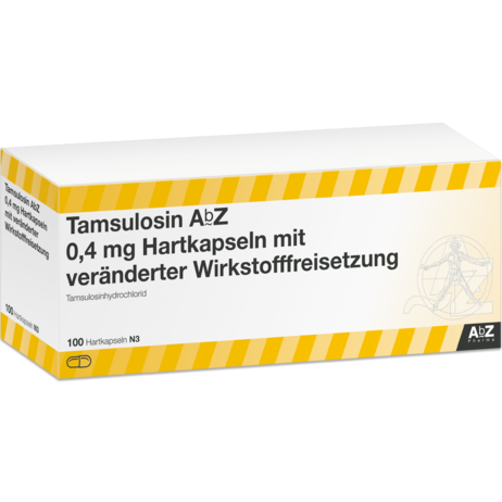 Tamsulosin AbZ 0,4&nbsp;mg Hartkapseln mit veränderter Wirkstofffreisetzung