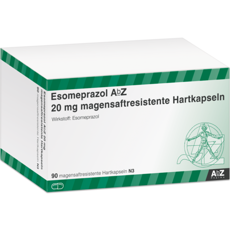 Esomeprazol AbZ 20&nbsp;mg magensaftresistente Hartkapseln