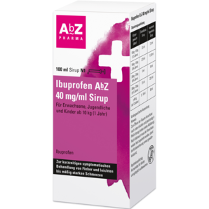 Ibuprofen AbZ 40 mg/ml Sirup