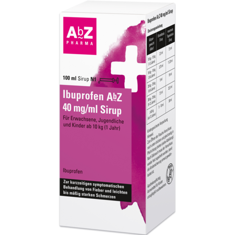 Ibuprofen AbZ 40&nbsp;mg/ml Sirup