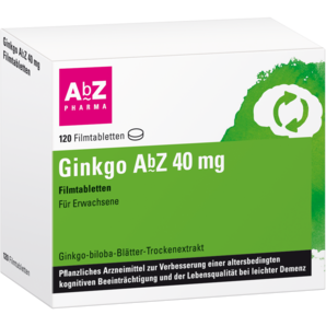 Ginkgo AbZ 40 mg Filmtabletten