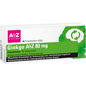 Ginkgo AbZ 80 mg Filmtabletten