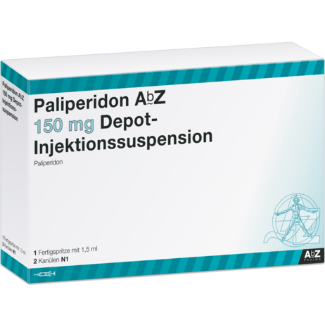 Paliperidon AbZ 150&nbsp;mg Depot-Injektionssuspension
