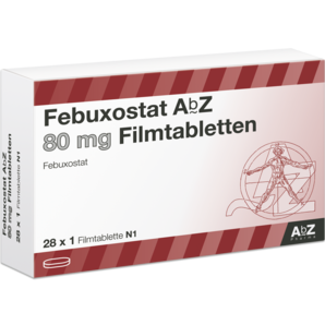 Febuxostat AbZ 80 mg Filmtabletten