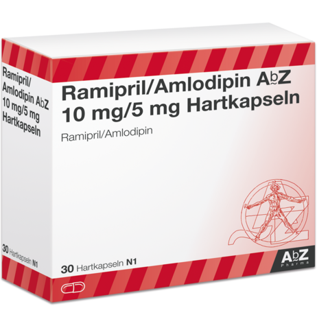 Ramipril/Amlodipin AbZ 10&nbsp;mg/5&nbsp;mg Hartkapseln
